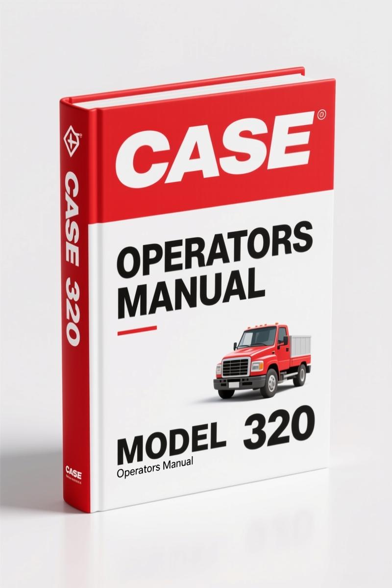 Case 320 1995 Operators Manual – Factory Specs & Maintenance Guide