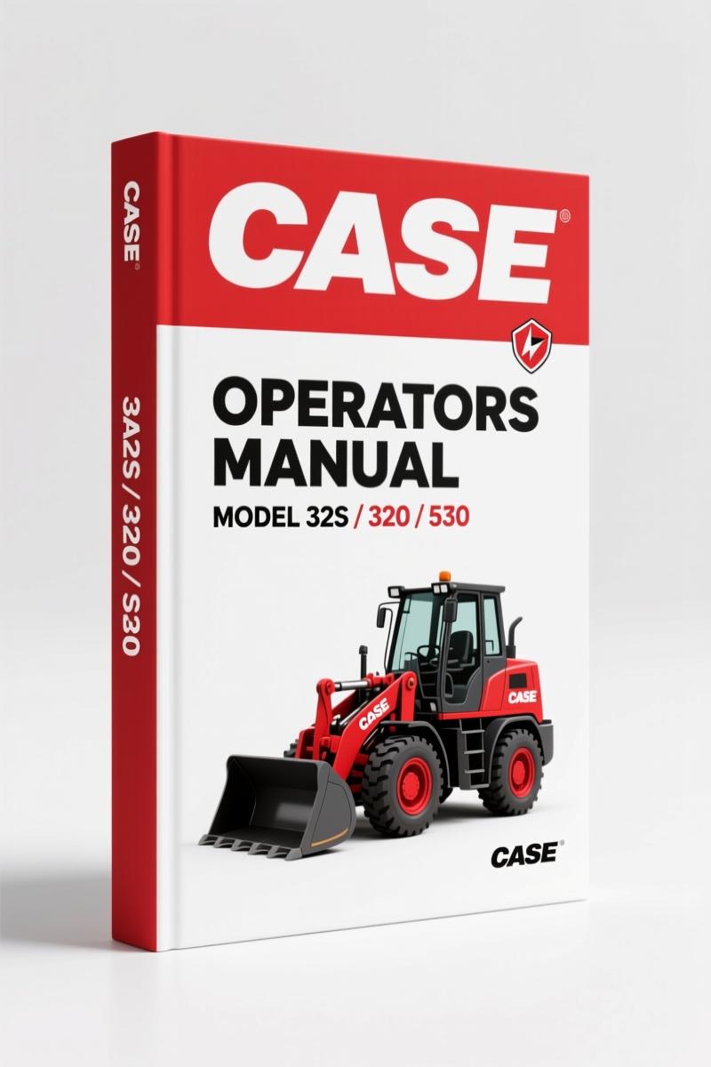 Case 320, 530, 32S 2001 Operators Manual – Factory Specs