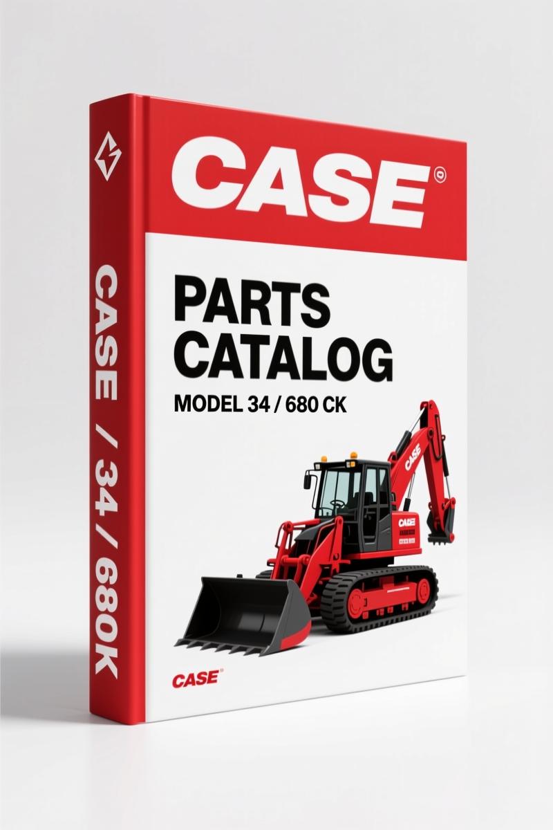 Case 34, 680 CK 1967 Parts Catalog – OEM Factory Parts