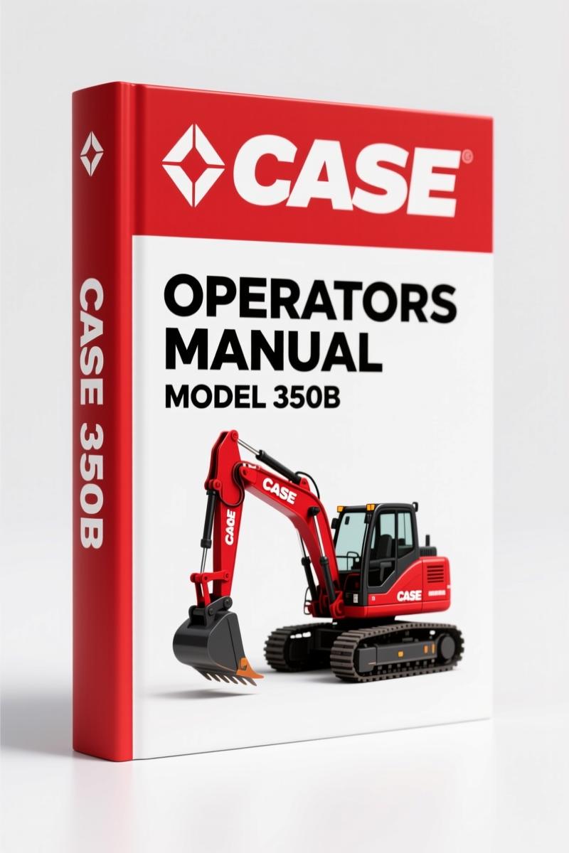 Case 350B 1995 Operators Manual – Factory Specs & Maintenance Guide