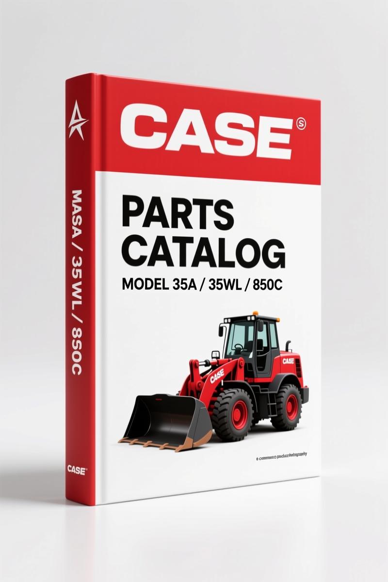 Case W14, 35A, 35WL, 850C 1982 Parts Catalog – OEM Factory Specs