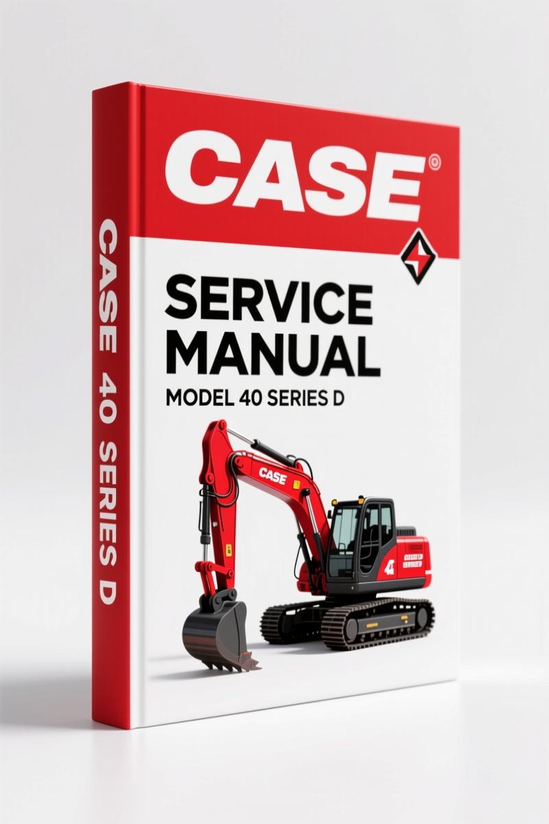 Case 40 Series D 1994 Service Manual – Factory Specs for Track-Type Crawlers
