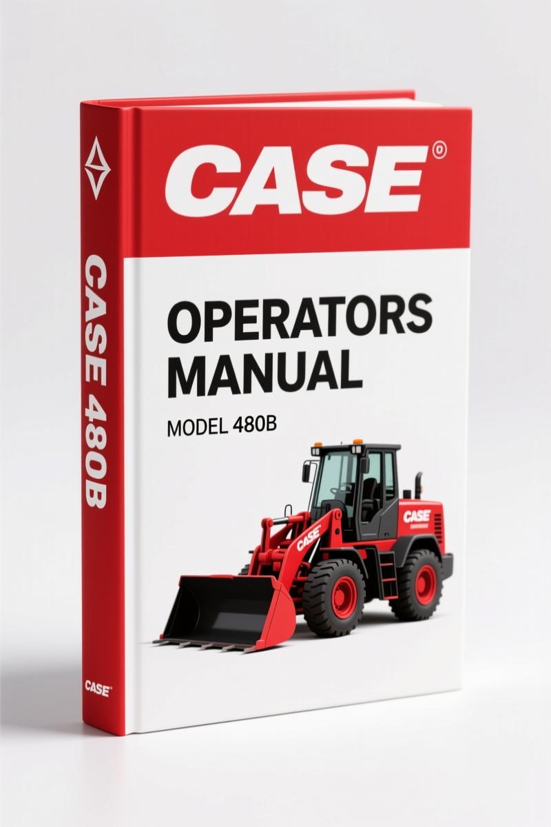 Case 480B 1980 Service Manual – 735-Page Factory Repair Documentation