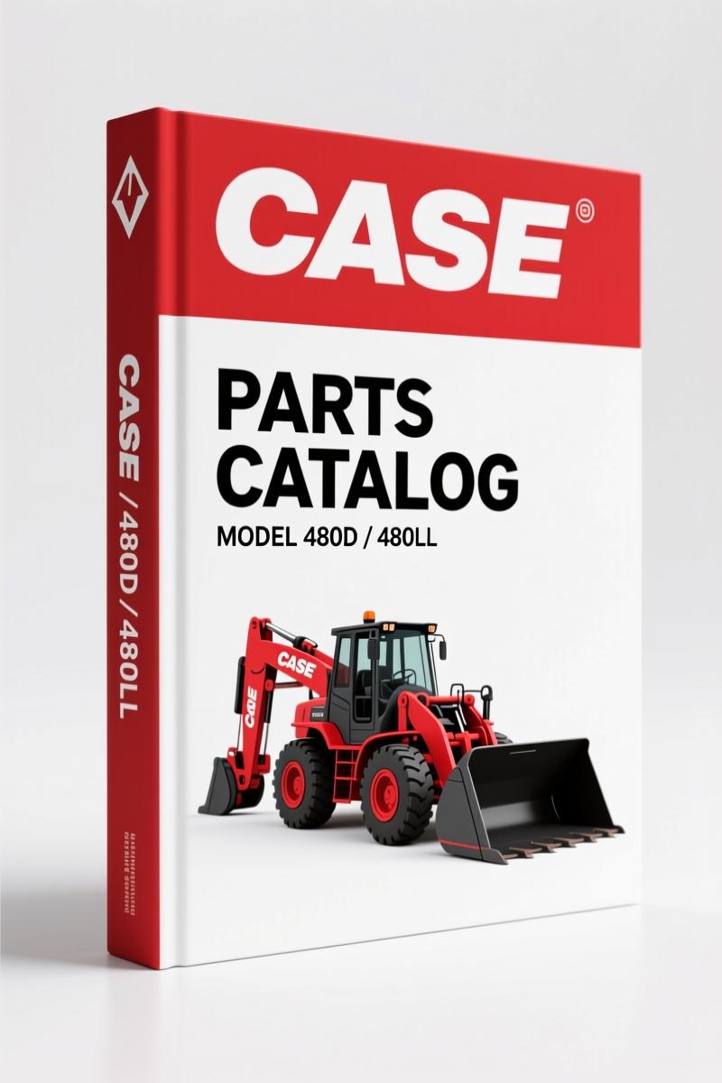 Case 480D, 480LL 1986 Parts Catalog – Factory Parts Identification
