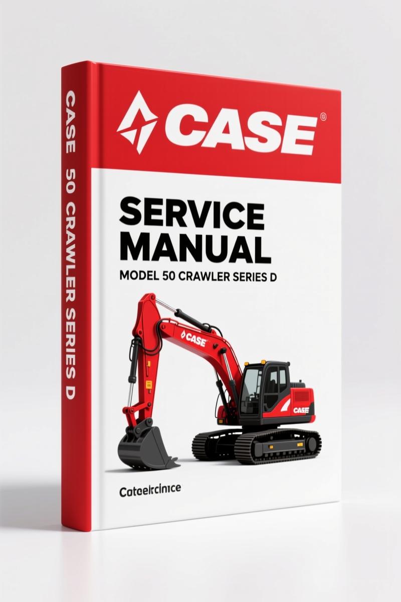 Case 50 Crawler Series D Service Manual – Factory Specs & Electrical