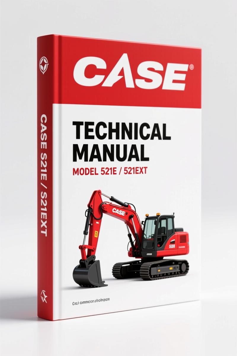 Case 521E Service Manual – 846-Page Factory Repair Documentation
