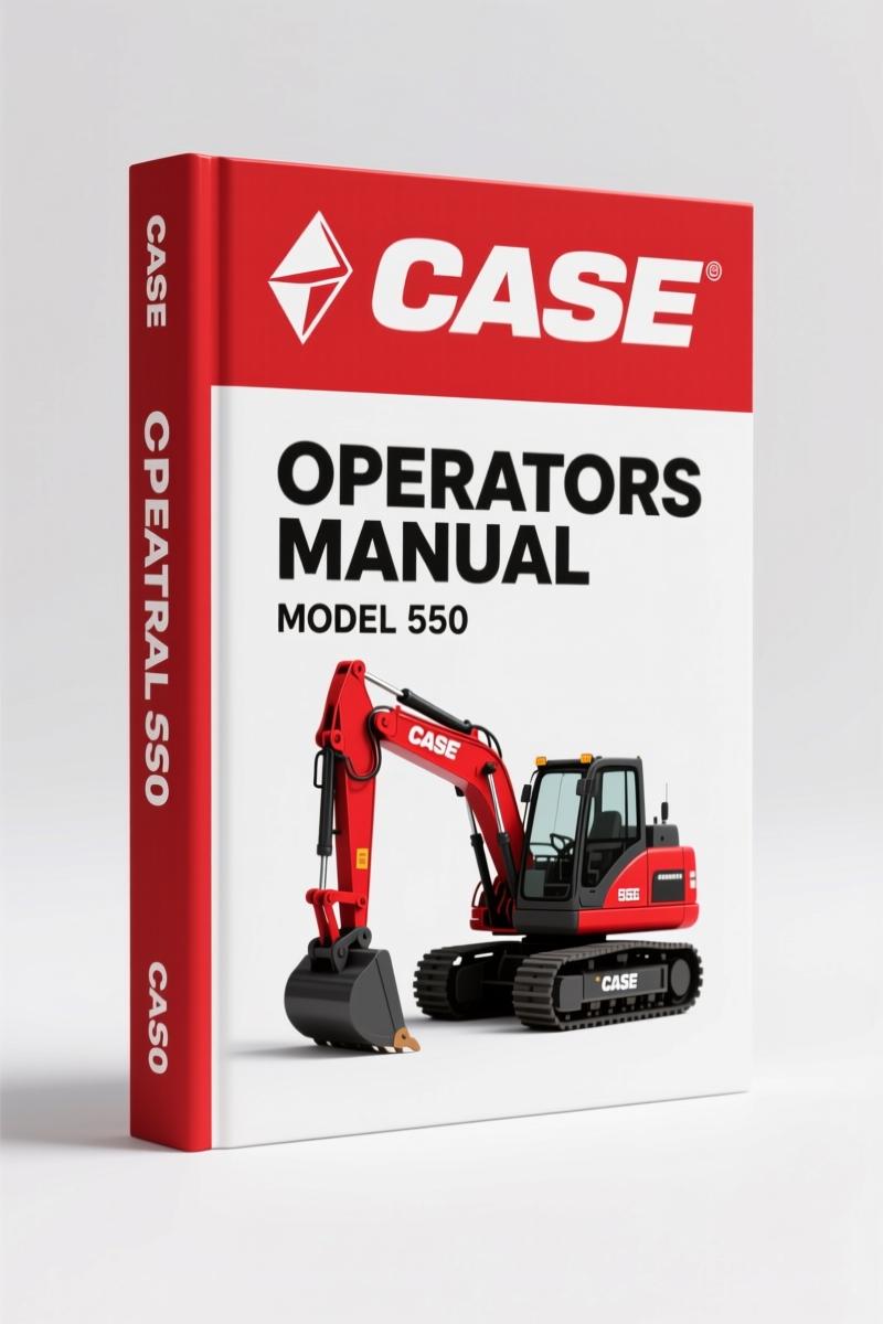 Case 550 Operators Manual – Factory Specs for Crawler Operation