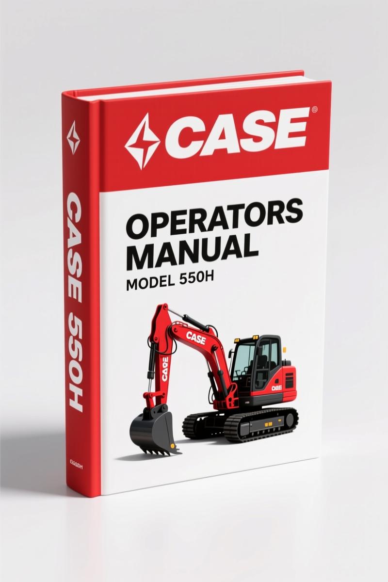 Case 550H 2002 Operators Manual – Factory Specs for Crawler Operation