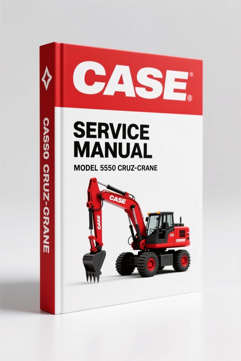 Case 5550 Cruz-Crane Service Manual – 276 Pages of Factory Repair Data