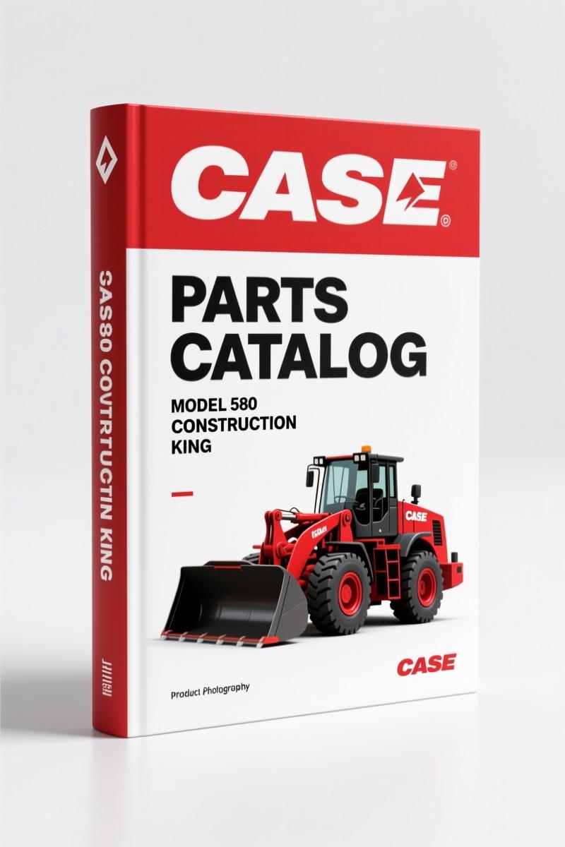 Case 580 Construction King Parts Catalog – 128 Pages OEM Factory Reprint
