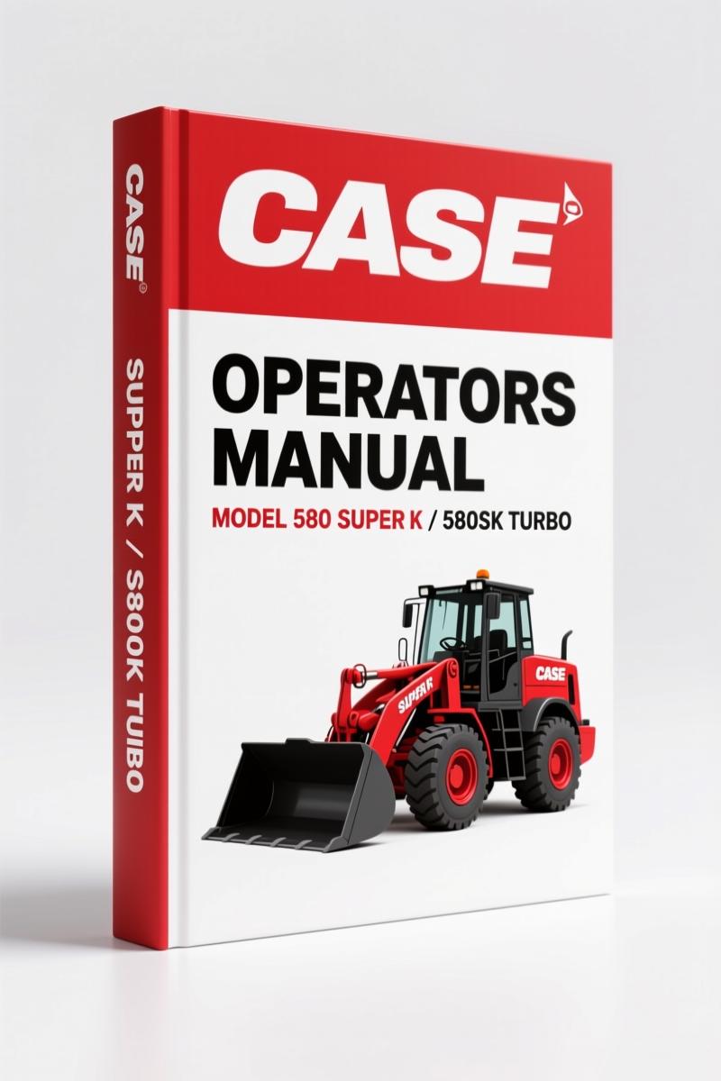 Case 580 Super K 1994 Parts Catalog – 727 Pages OEM Parts Identification