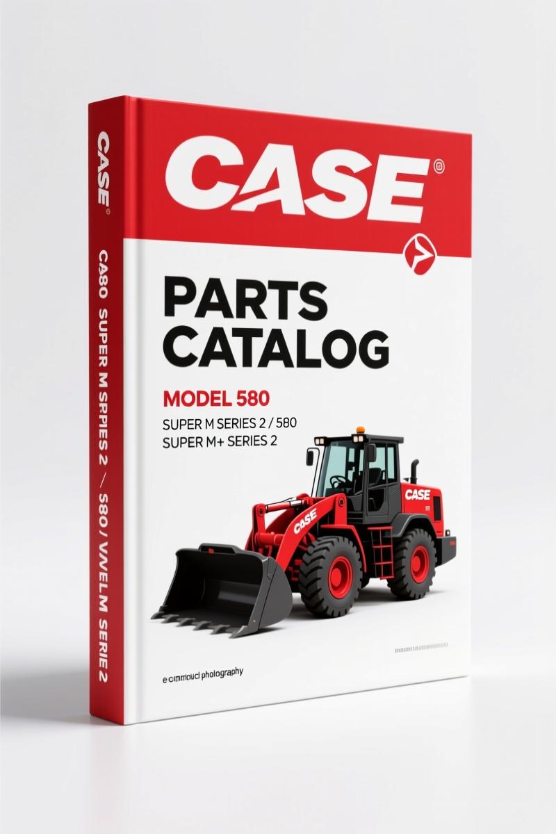 Case 580 SUPER M SERIES 2 & M+ 2004 Parts Catalog – 2992 Pages