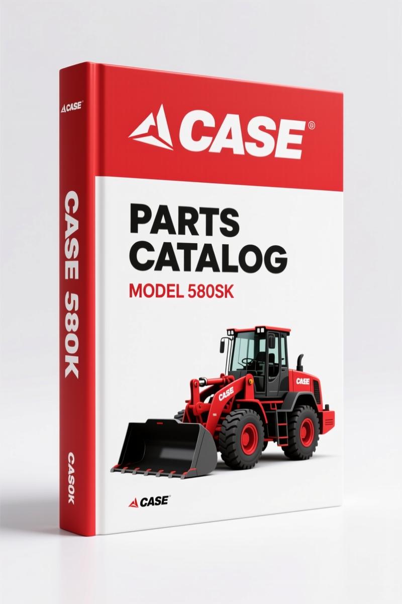 Case 580SK 1995 Parts Catalog – 1090 Pages of Factory Parts Data