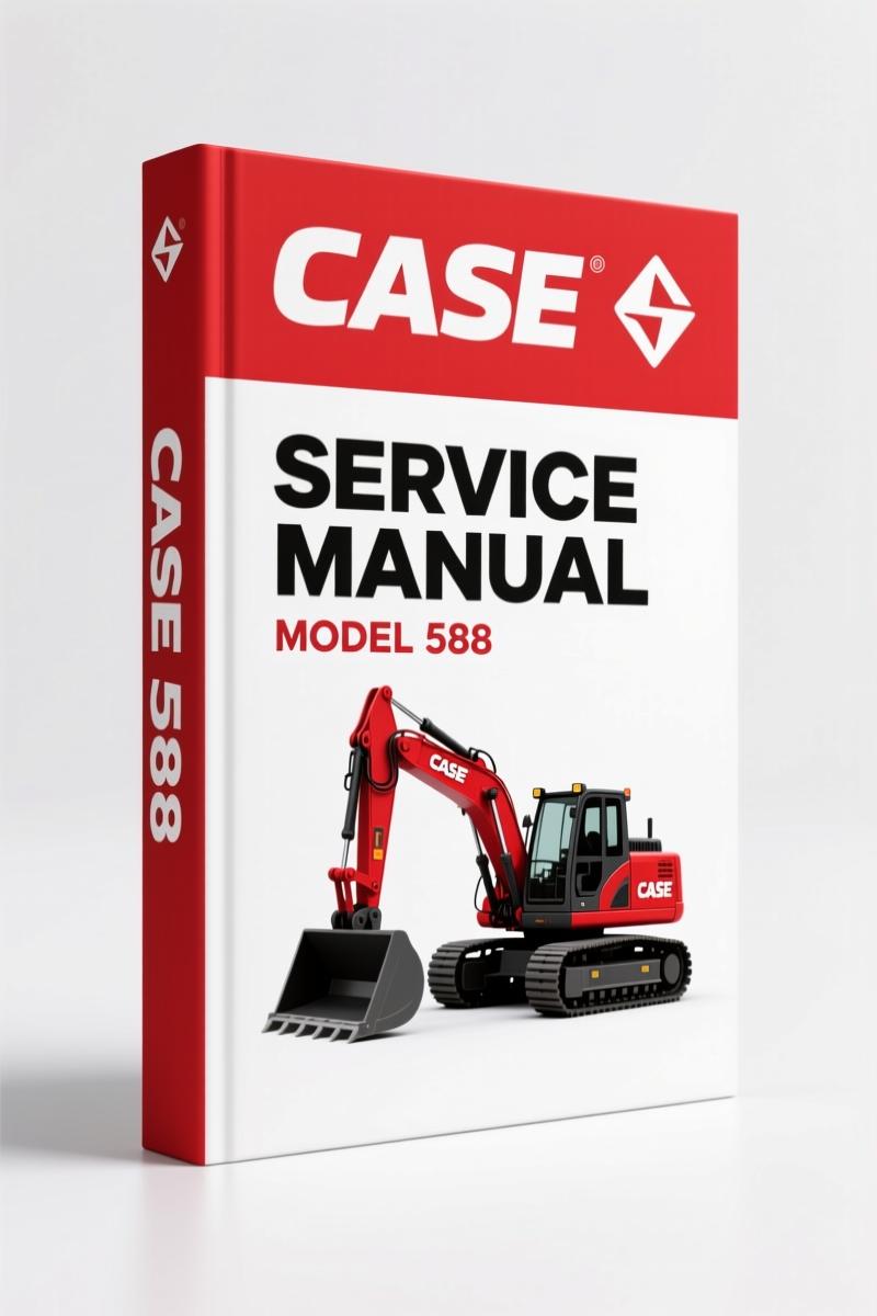 Case 588 1999 Service Manual – OEM Factory Repair Documentation