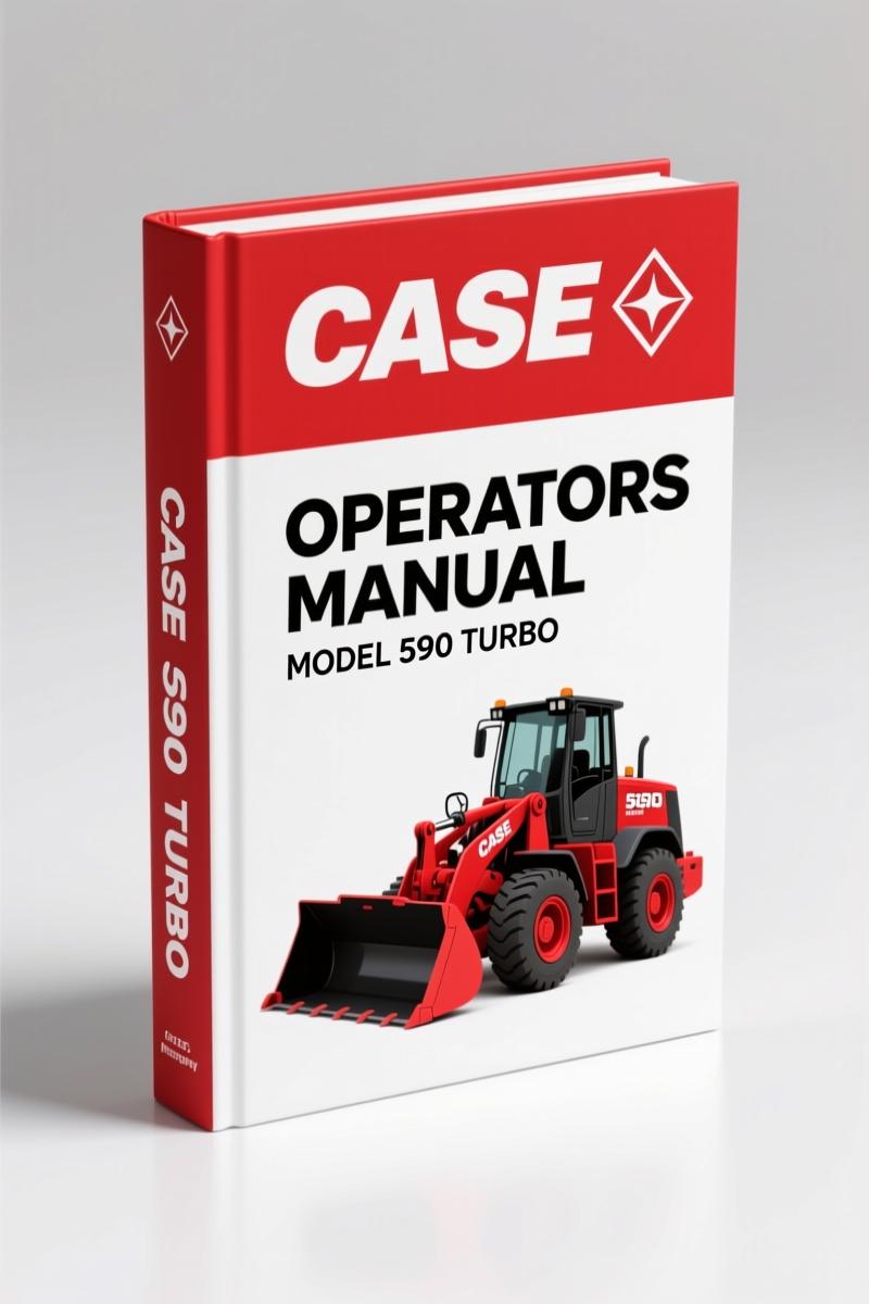 Case 590 Turbo 1995 Operators Manual – Factory Specs