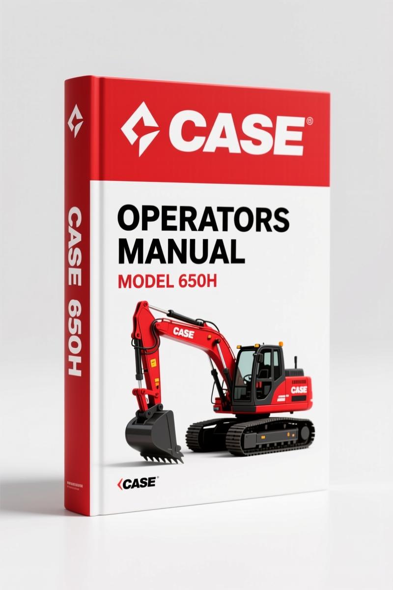 Case 650H Operators Manual – Factory Specs for Crawler Dozer