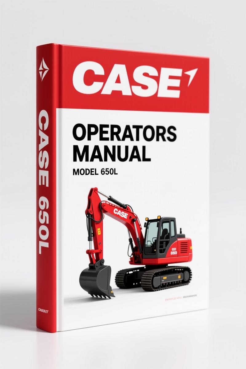 Case 650L 2009 Operators Manual – Factory Specs for Crawler Dozer