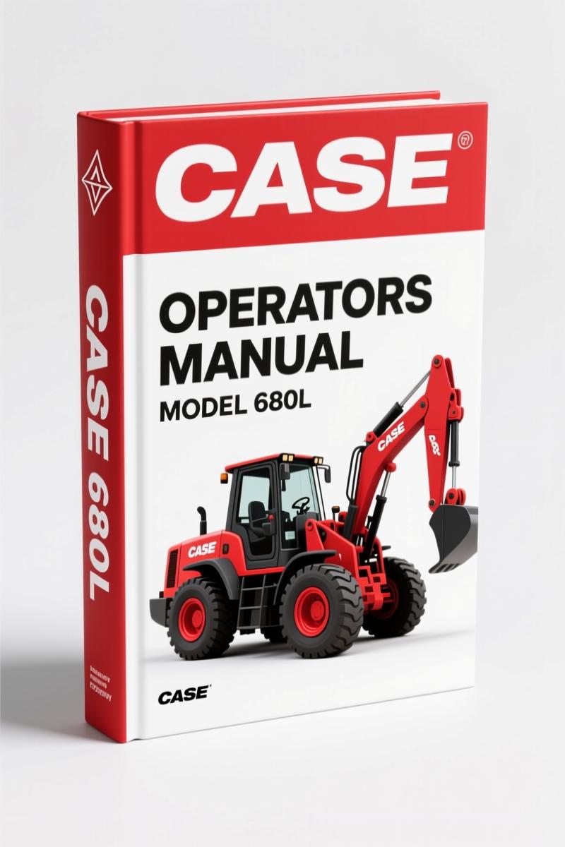 Case 680L 2001 Operators Manual – Factory Operations Reference