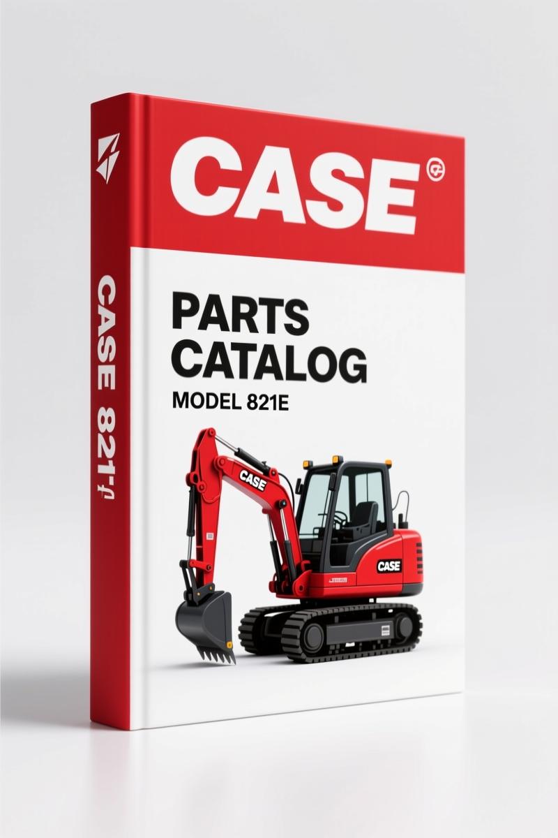 Case 821E Parts Catalog – Factory Exploded Diagrams & Part Numbers