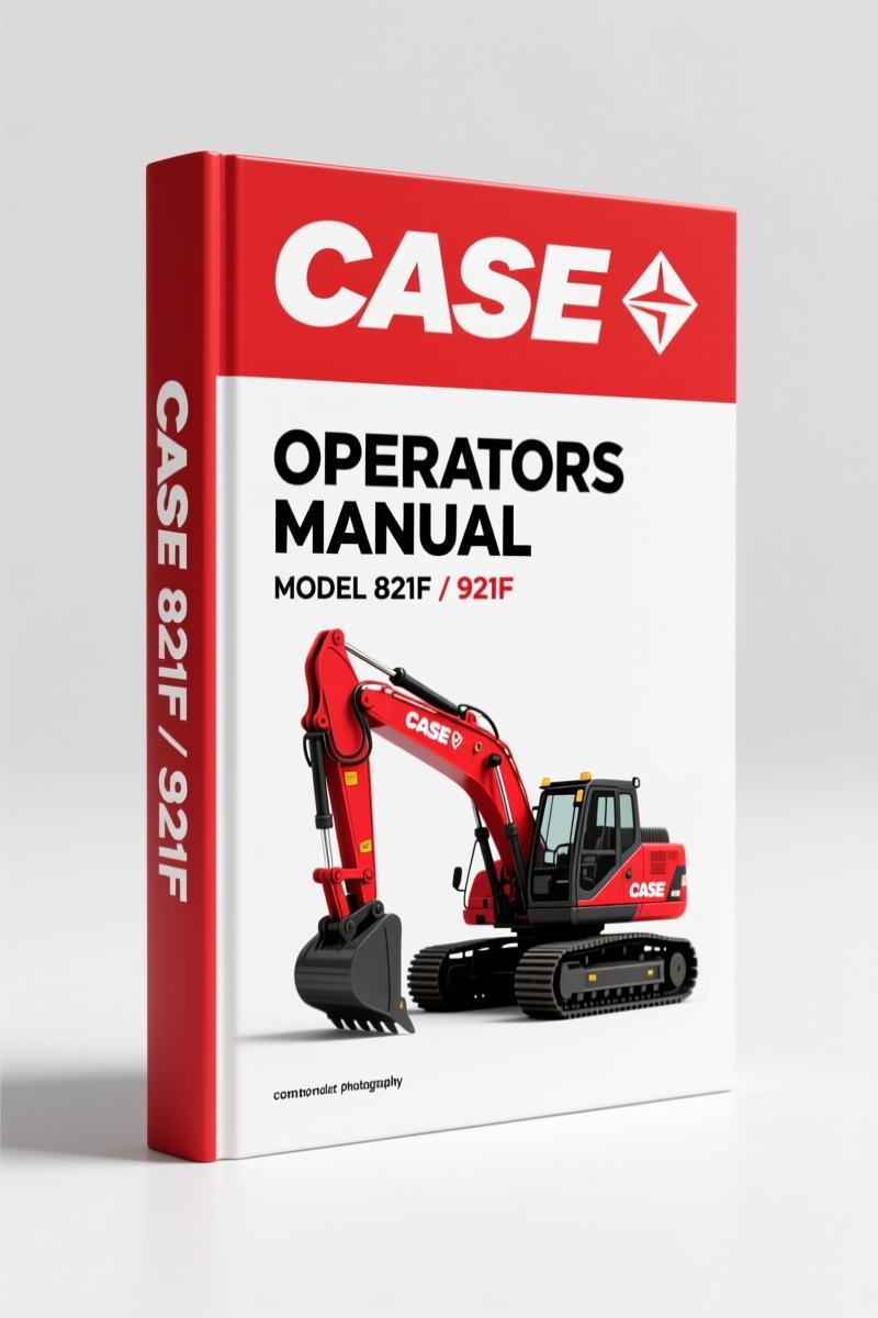 Case 821F, 921F 2012 Operators Manual – Factory Specs for Wheel Loaders