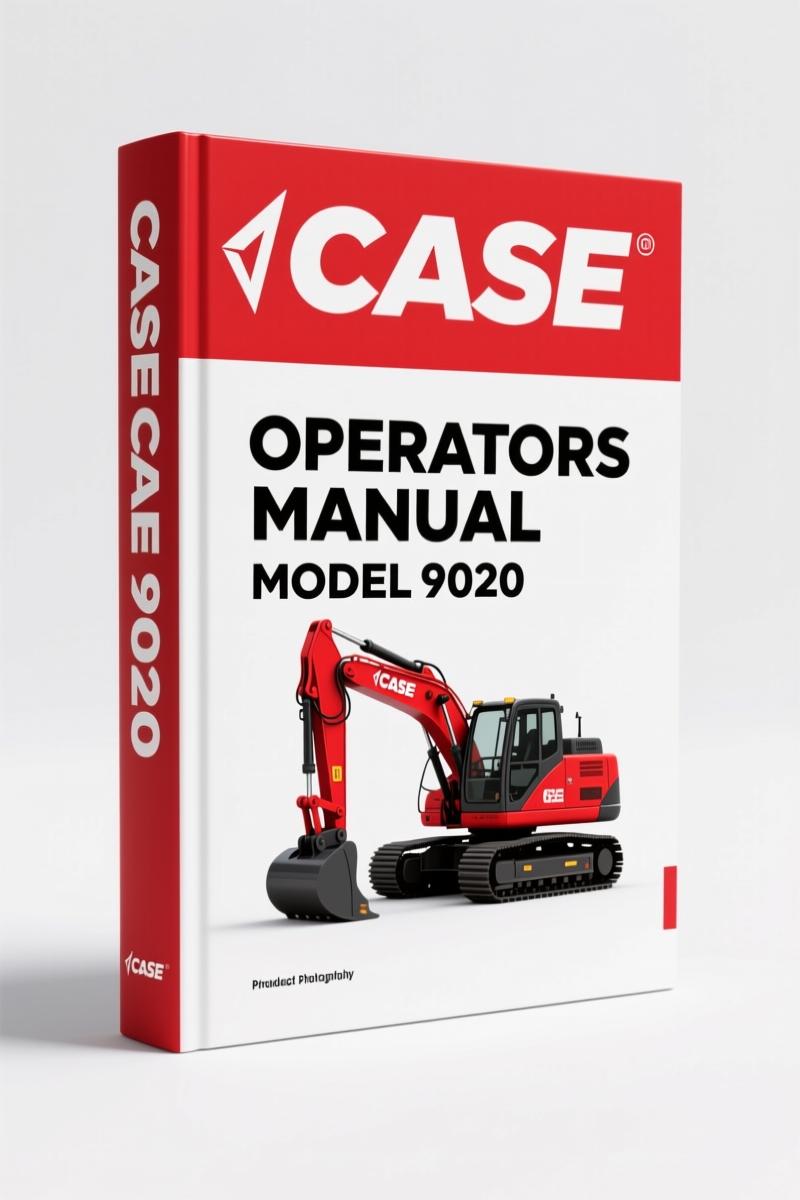Case 9020 1995 Operators Manual – Factory Specs & Maintenance Guide