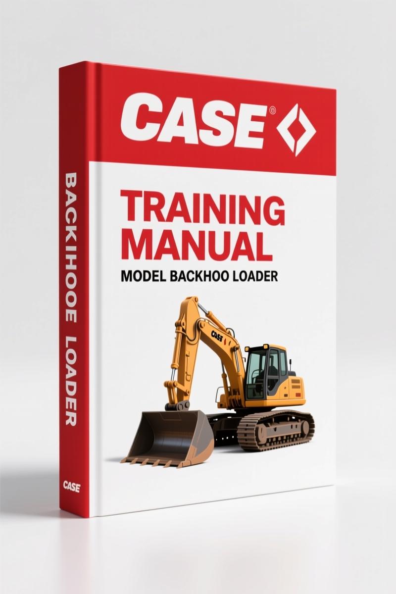 Case Backhoe Loader 1975 Training Manual – Factory Safety Guide