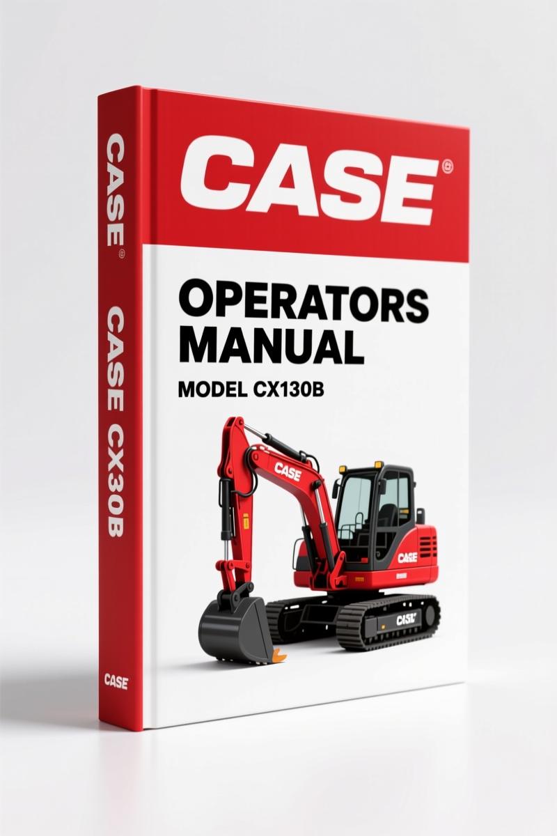 Case CX130B 2007 User Manual – OEM Operator Specifications