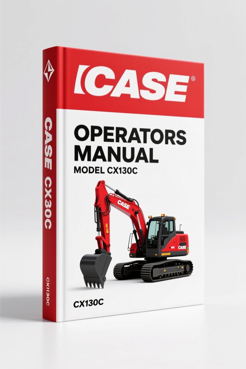 Case CX130C 2012 Operators Manual – Factory Specs