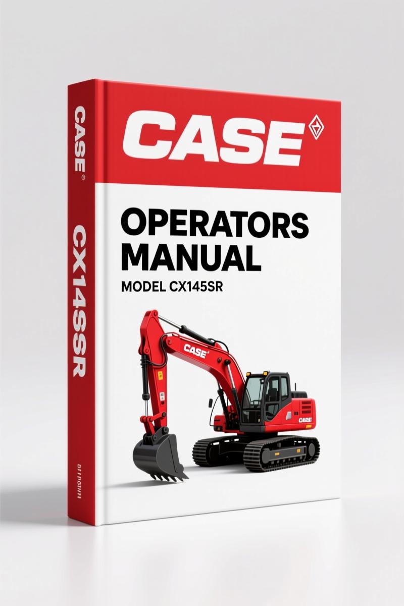 Case CX145CSR 2012 Operators Manual – OEM Specs & Maintenance