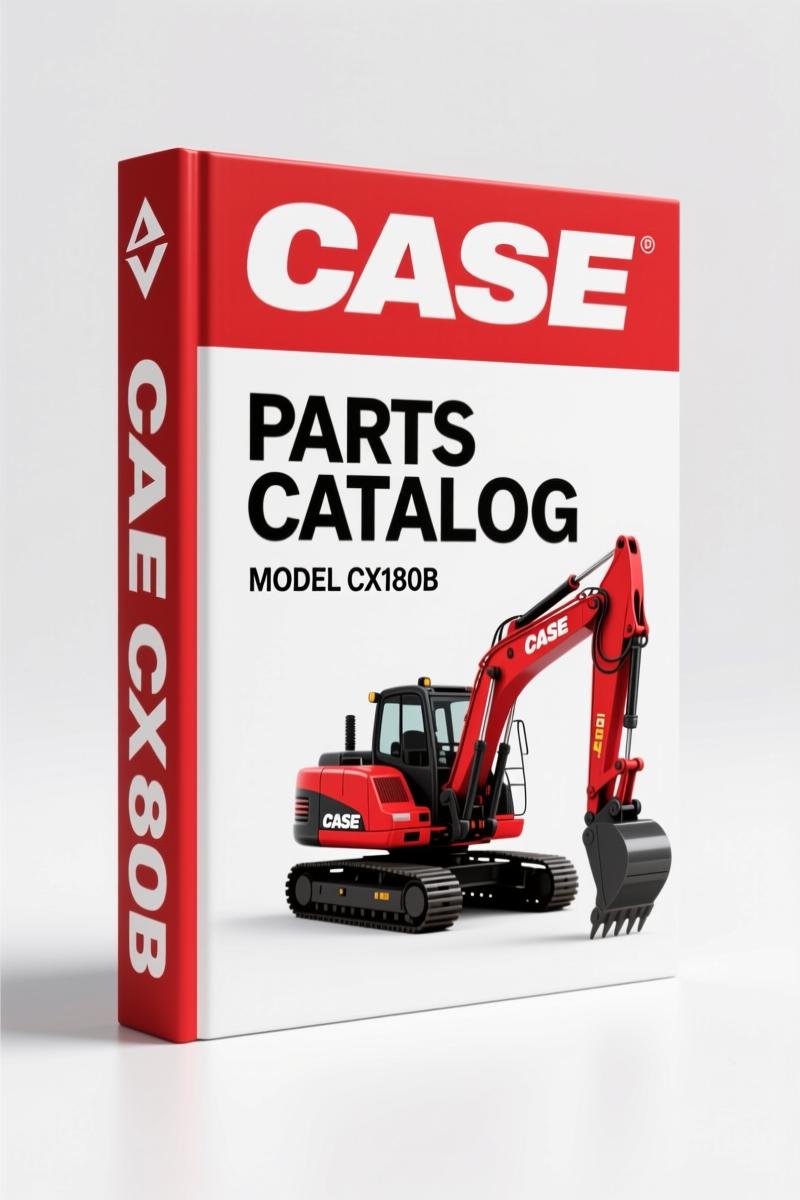 Case CX180B Parts Catalog – 518-Page OEM Factory Index