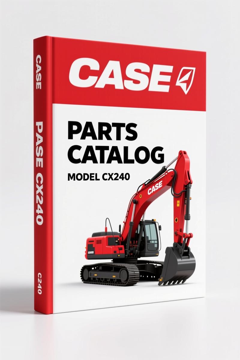 Case CX240 Parts Catalog – 679 Pages of OEM Parts Data