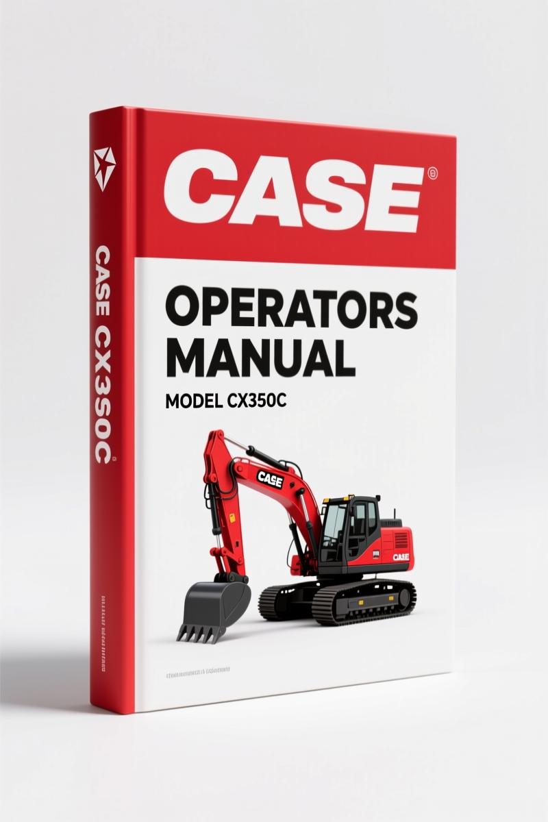 Case CX350C 2011 Operators Manual – Factory Certified Specs