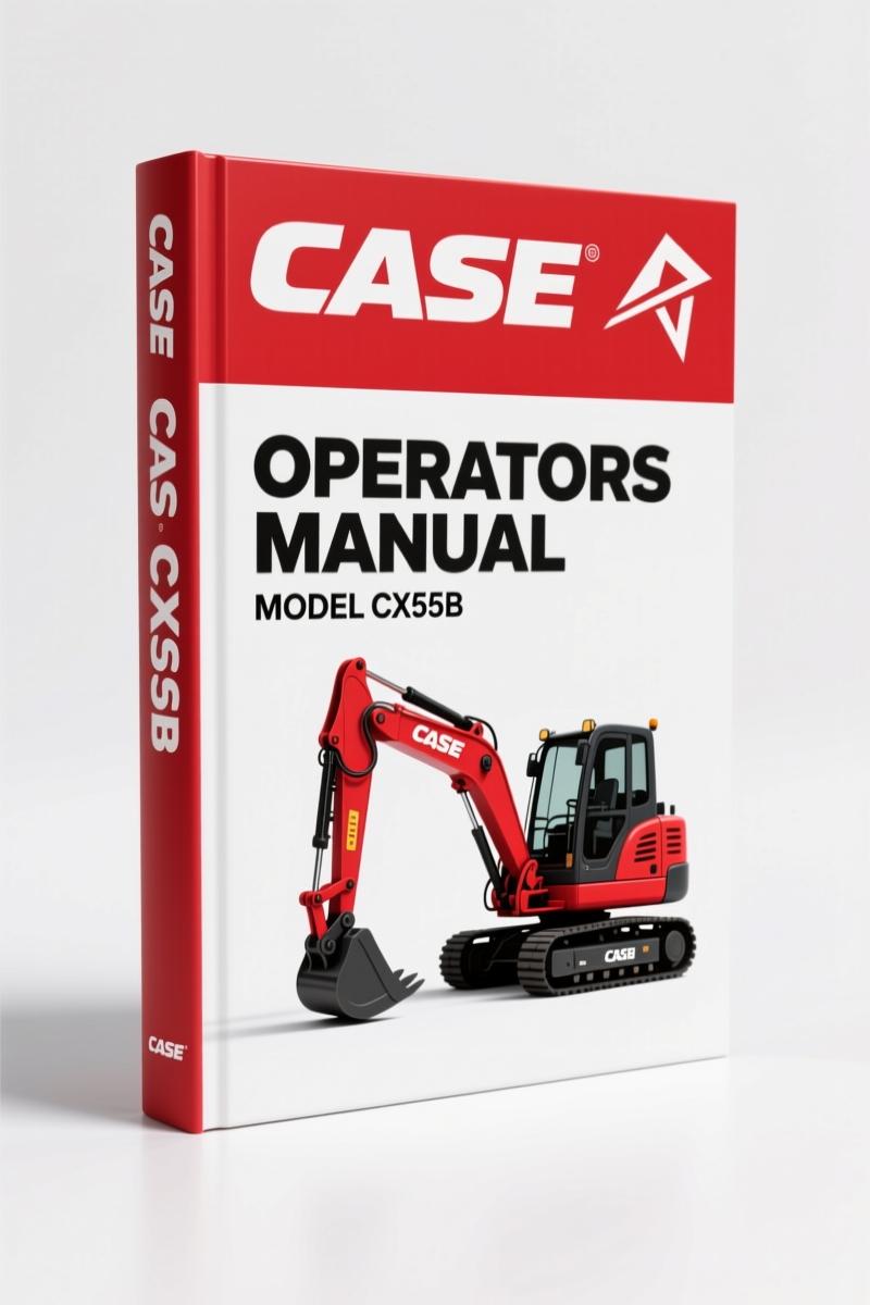 Case CX55B 2011 Operators Manual – Factory Specs for Compact Excavator