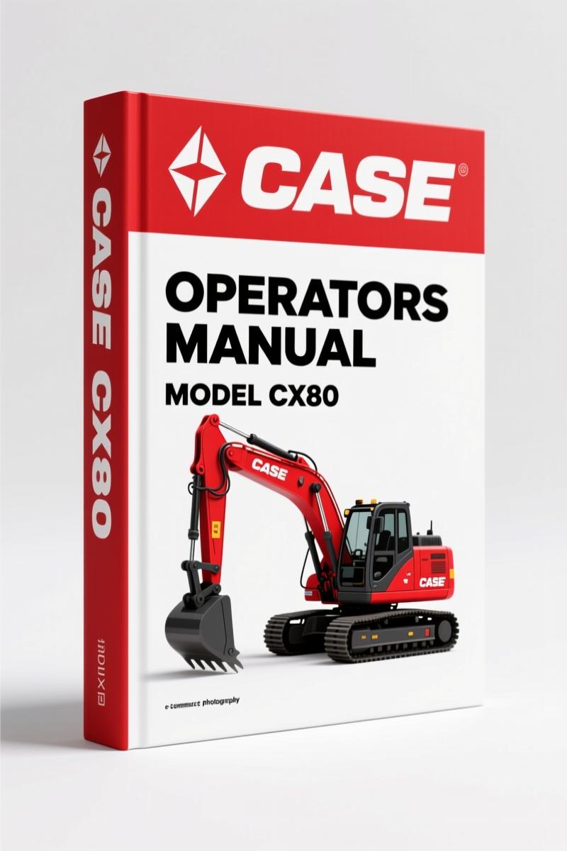 Case CX80 2008 Operators Manual – Factory Specs for Operators
