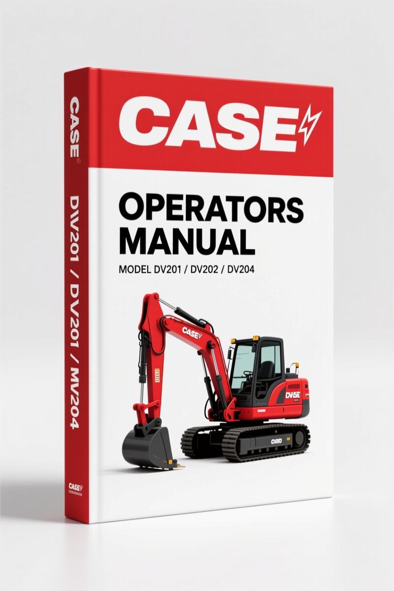 Case DV201, DV202, DV204 Operators Manual – Factory Specs