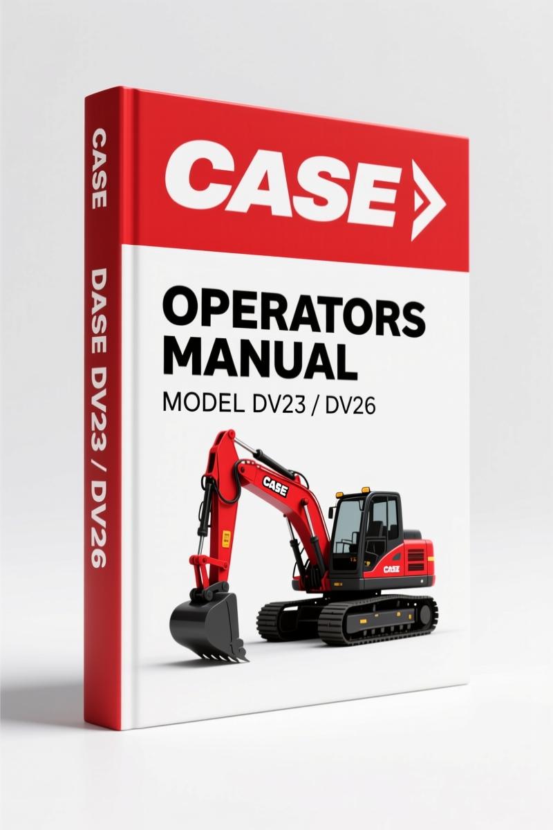 Case DV23, DV26 2015 Operators Manual – Factory Specs