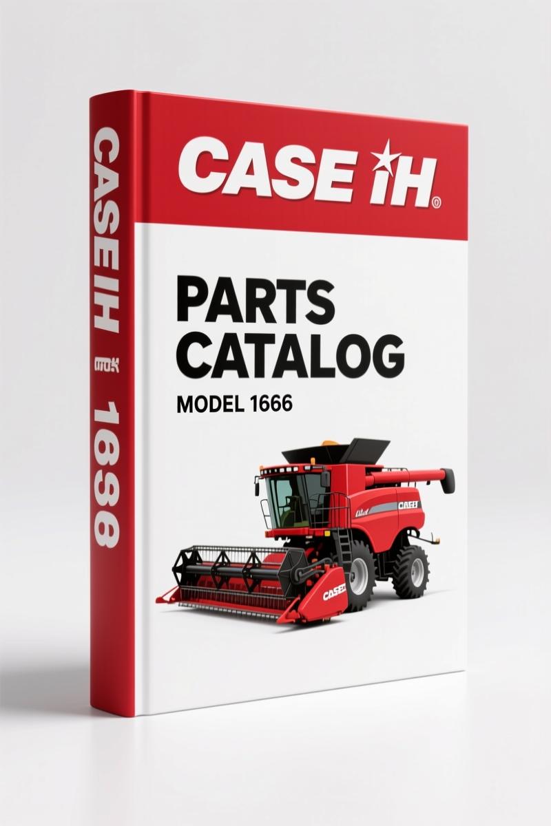 CASE IH 1666 1994 Parts Catalog – 650 Pages OEM