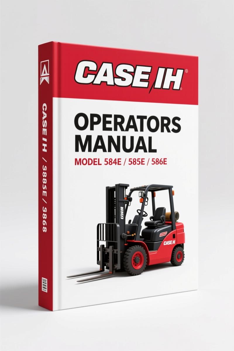 CASE IH 584E, 585E, 586E 1990 Operators Manual – 140 Pages