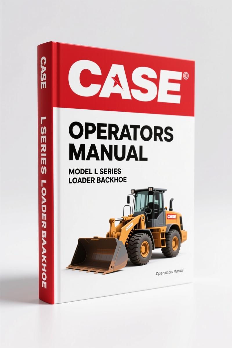 Case L Series Loader Backhoe 1995 Operators Manual | Factory Specs