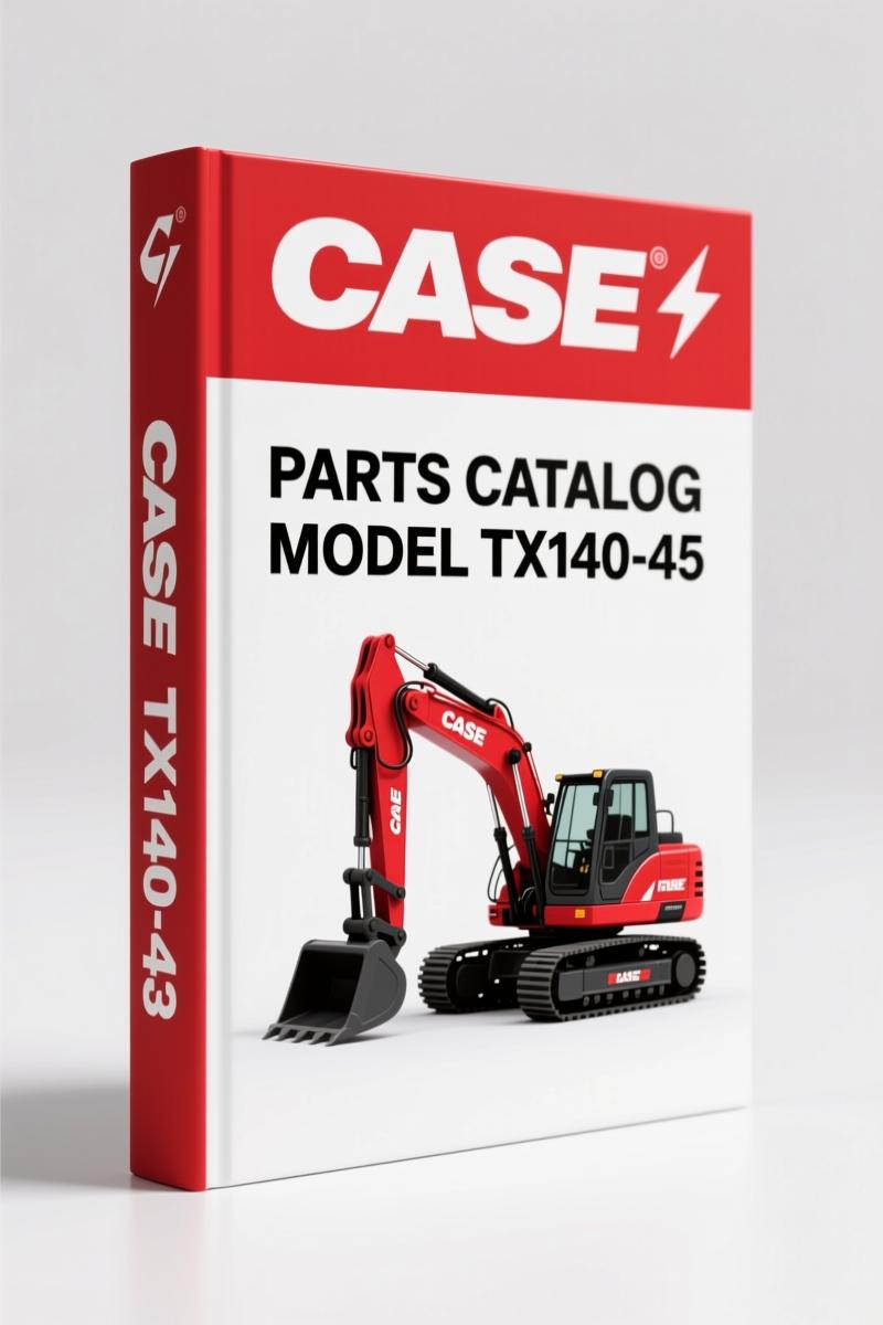 Case TX140-45 Parts Catalog – 754-Page OEM Parts Identification for Telehandler