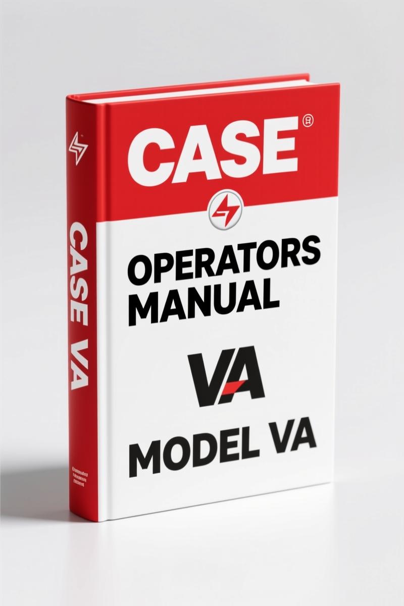 Case VA Operators Manual – 66-Page OEM Factory Instructions
