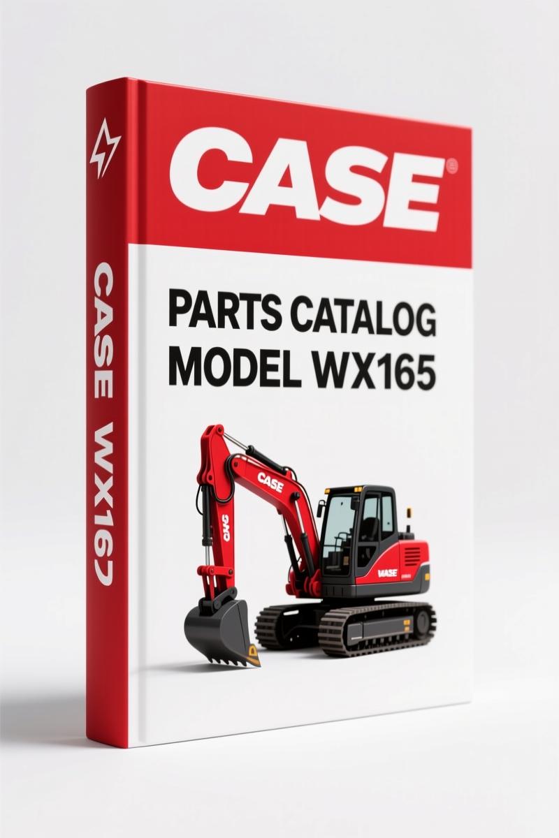 Case WX165, WX185 2005 Operators Manual – 454 Pages of Factory Specs