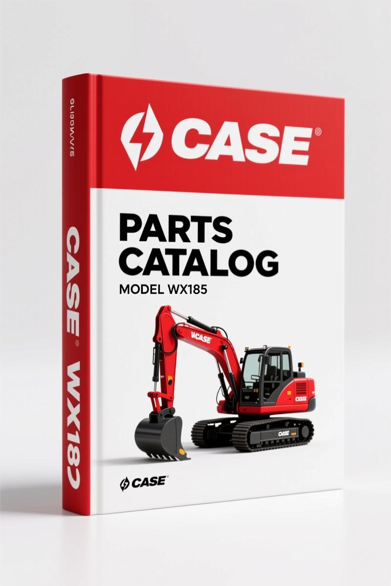 Case WX185 Parts Catalog – Factory-Indexed 1220-Page Component Data