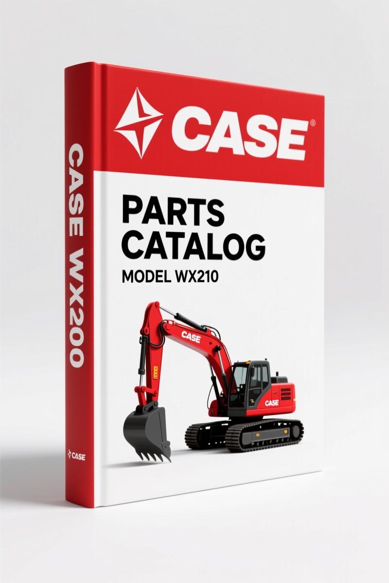 Case WX210, WX240 2005 Operators Manual – Factory Specs for Excavator Operation