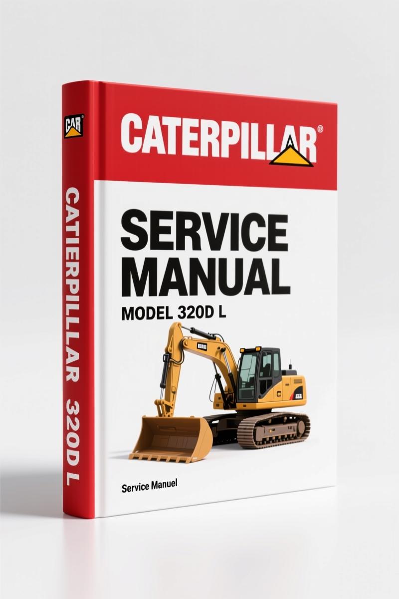 Caterpillar 320D L Service Manual – 32-Page Factory Spec Sheet