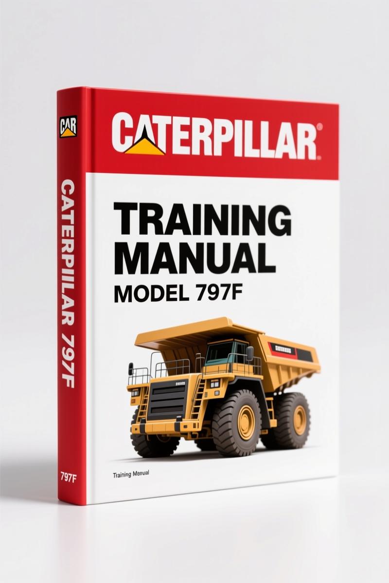 Caterpillar 797F Training Manual – Operator Certification & Safety