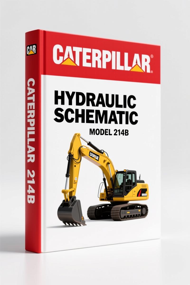 Caterpillar 214B Hydraulic Schematic – OEM 30-Page Document