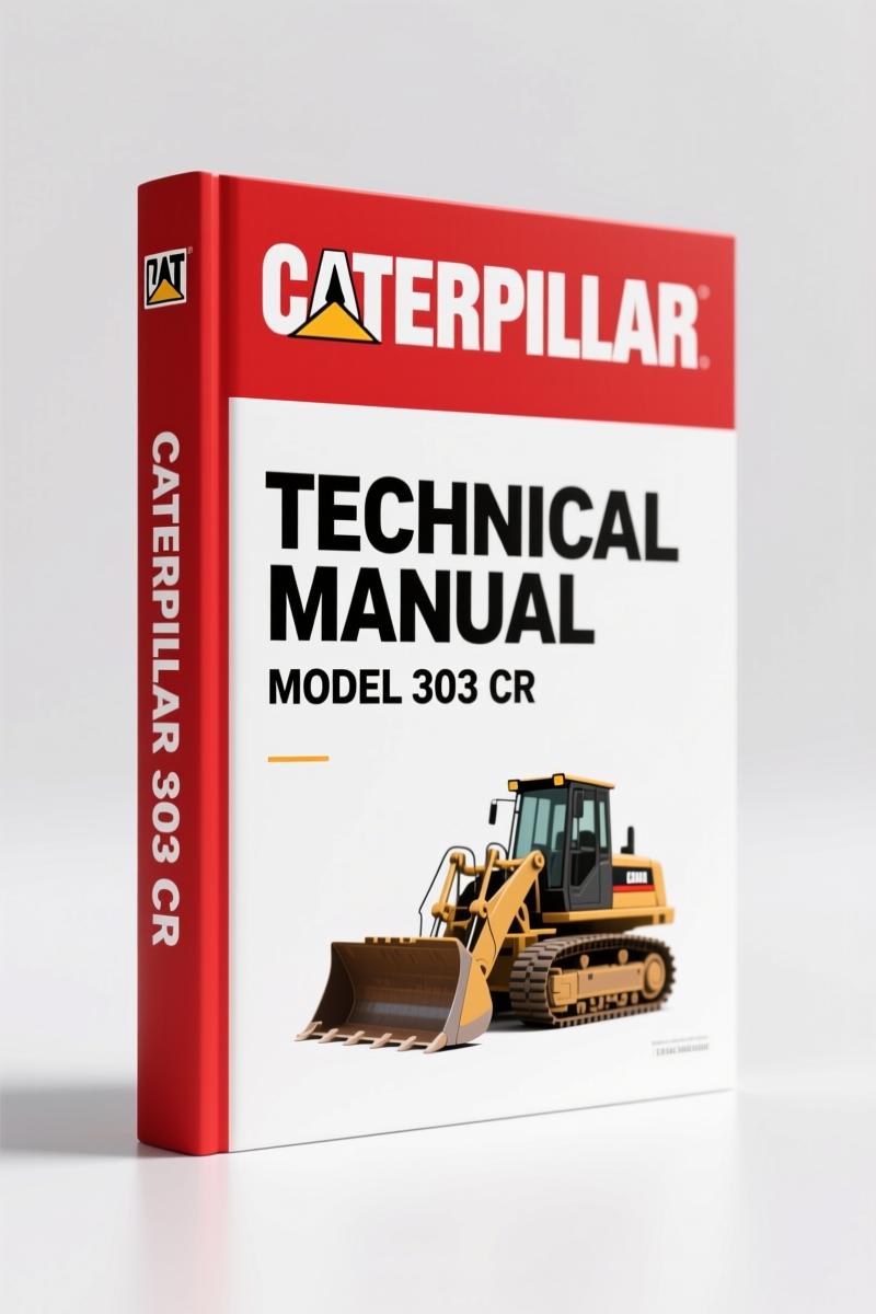 Caterpillar 305 CR, 303 CR, 304 CR 2002 Technical Manual – 48 Pages