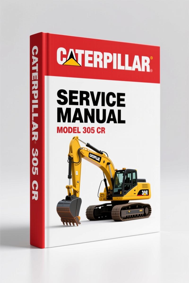 Caterpillar 305 CR 2003 Service Manual – 42 Pages of Hydraulic System Specs