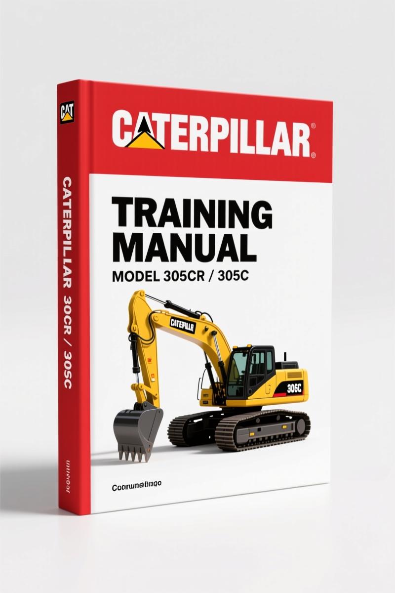 Caterpillar 305CR 305C Training Manual – Hydraulic System Testing